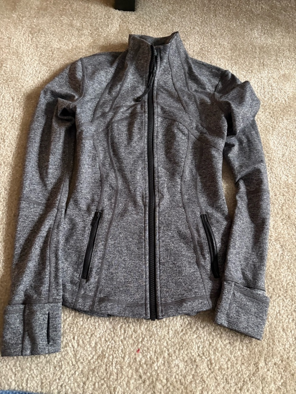 Lululemon heather gray define jacket